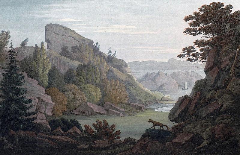 John William Edy Valley in Heliesund Sweden oil painting art